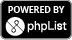 powered by phpList 3.3.5, © phpList ltd